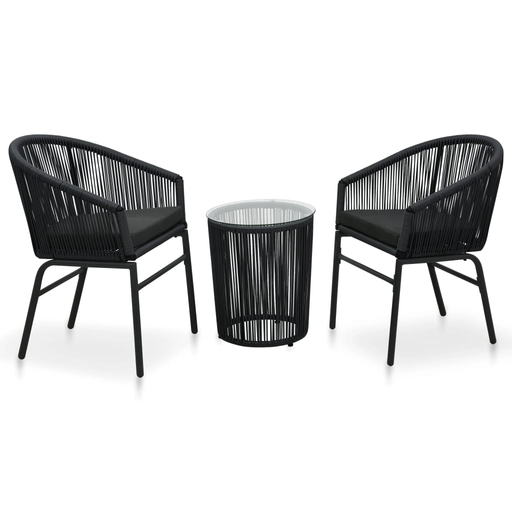 Pvc 2025 bistro set