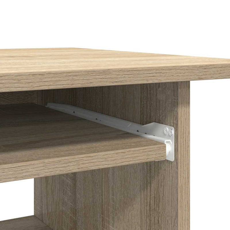 Desk Sonoma Oak 80x45x74 cm Chipboard