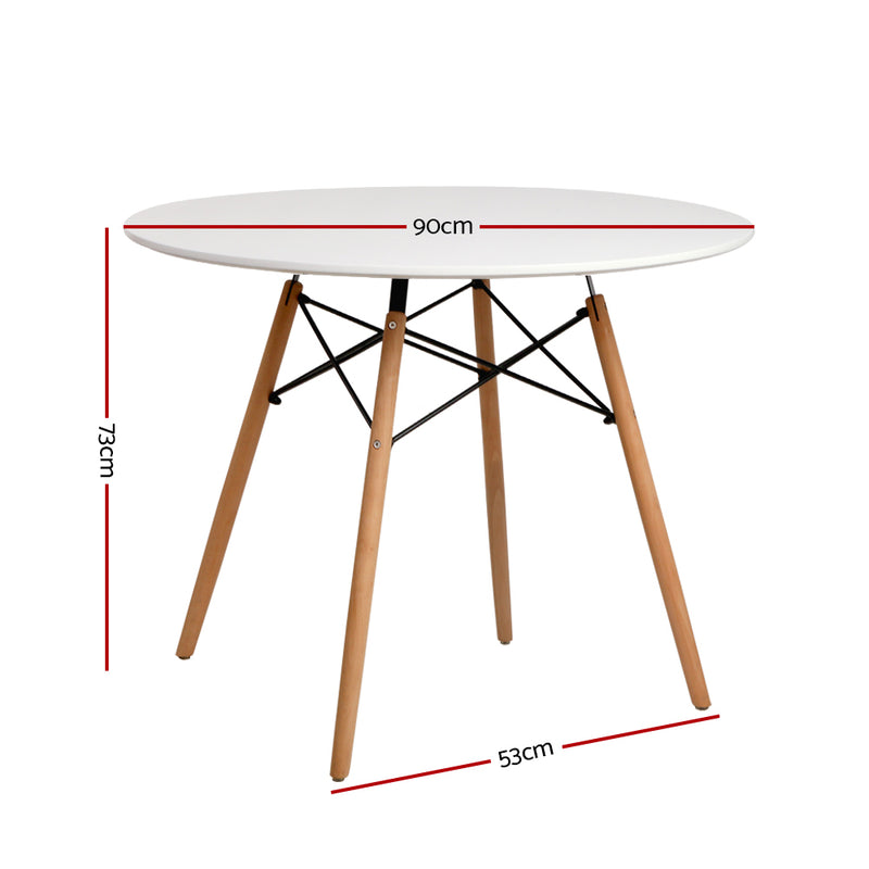 Combe Dining Table - White