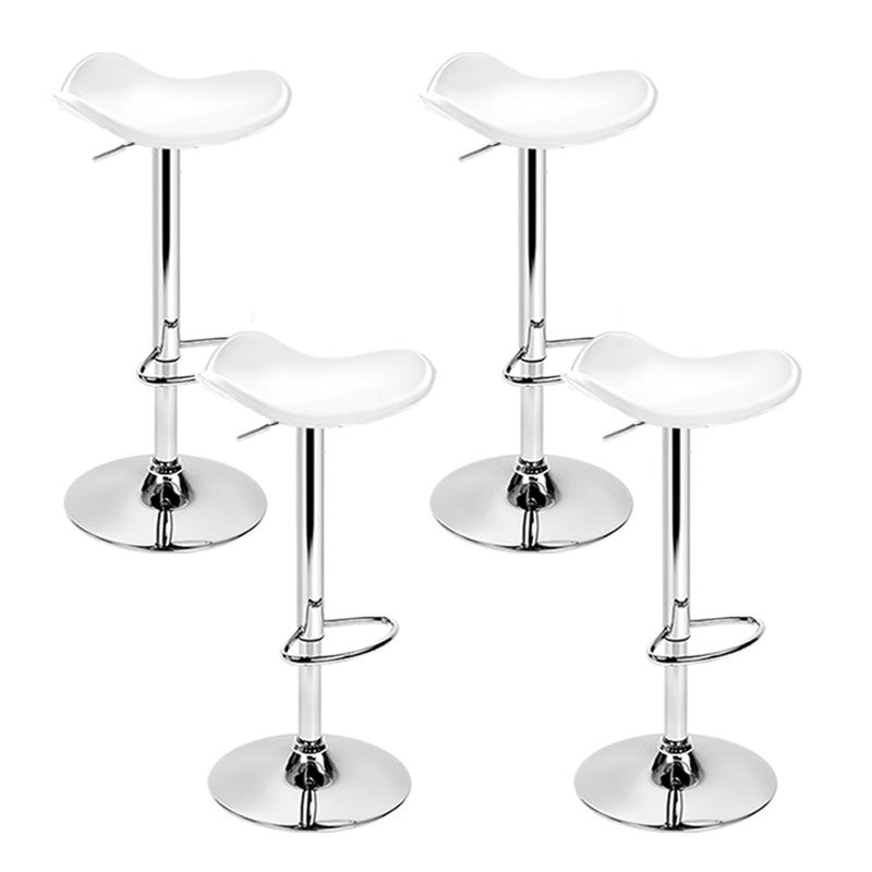 Nawa PU Barstools (Set of 4) - White