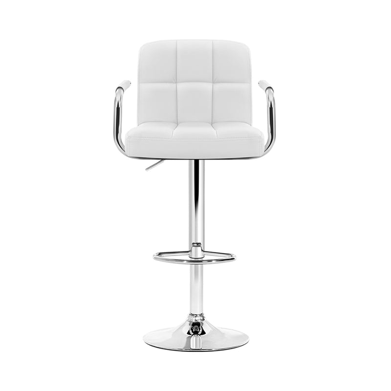 Allegra PU Barstools (Set of 2) - White