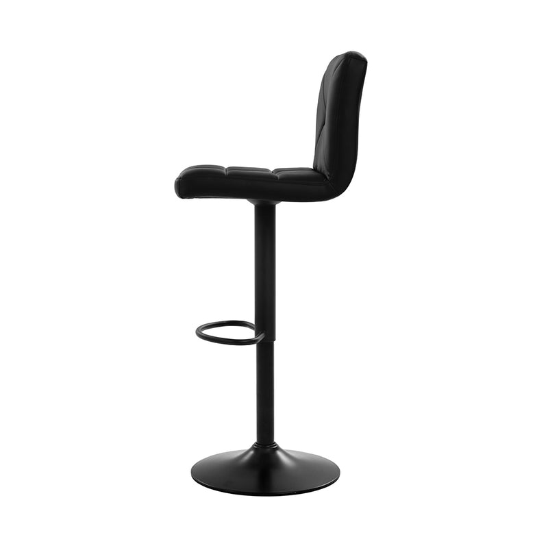 Criss PU Barstools (Set of 4) - Black