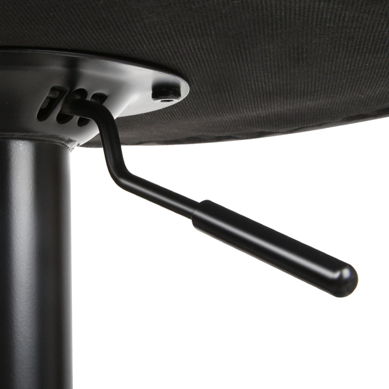 Criss PU Barstools (Set of 2) - Black