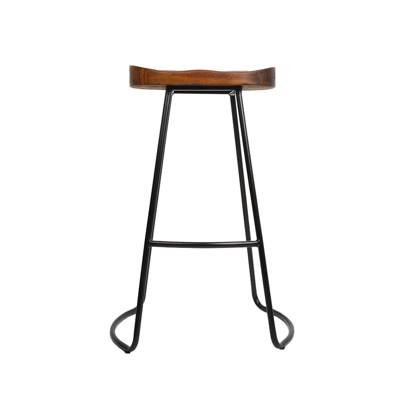 Sedaka 75cm Barstools (Set of 4) - Walnut