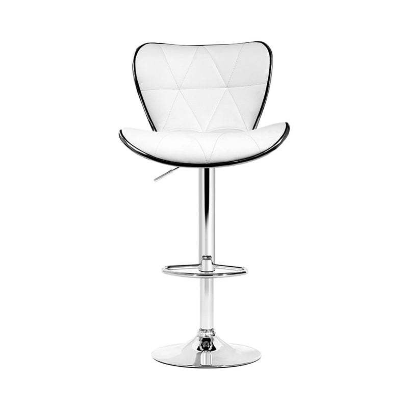 Labatte PU Barstools (Set of 4) - White