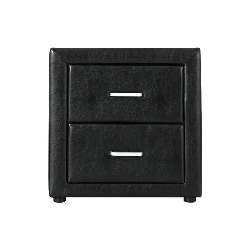 Moda PU Bedside - Black