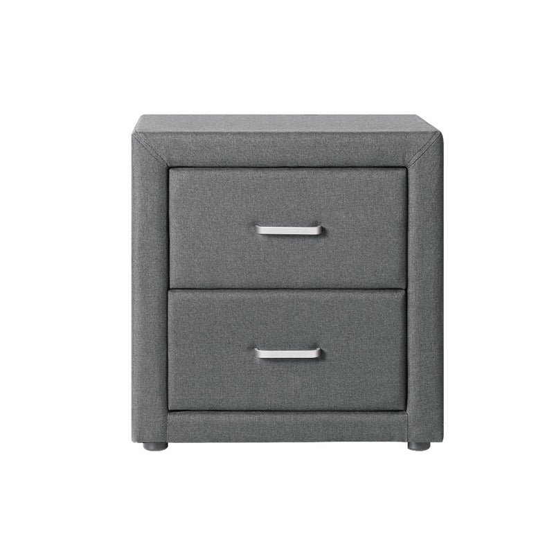 Moda Fabric Bedside - Grey