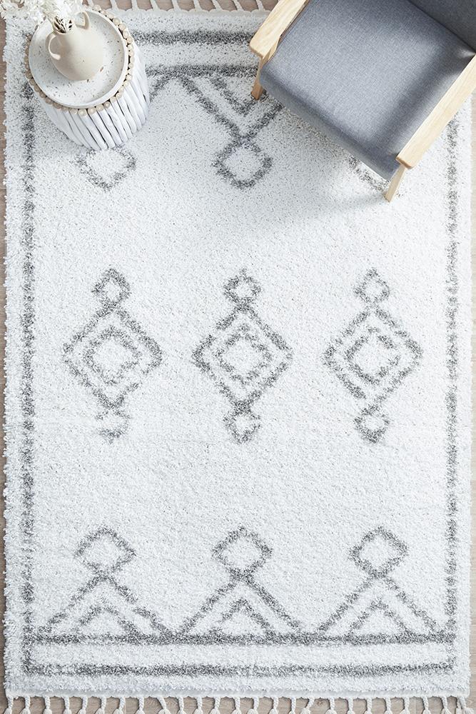 Madrid Rug - White II.