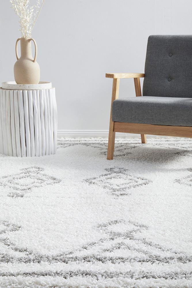 Madrid Rug - White II.