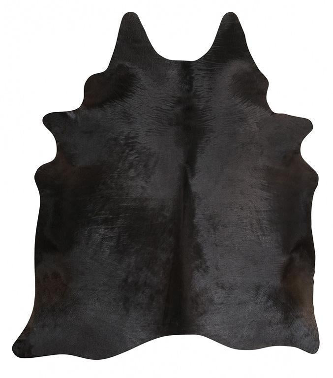 Maasai Cow Hide Black.