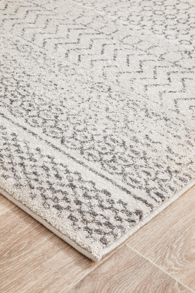 Monochrome Runner Rug - Harper.