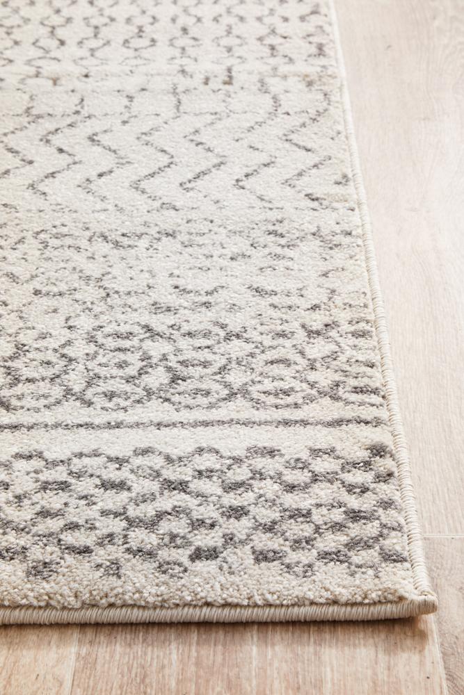 Monochrome Runner Rug - Harper.