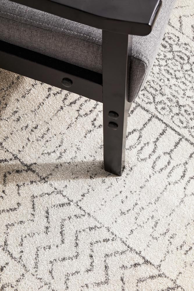 Monochrome Runner Rug - Harper.