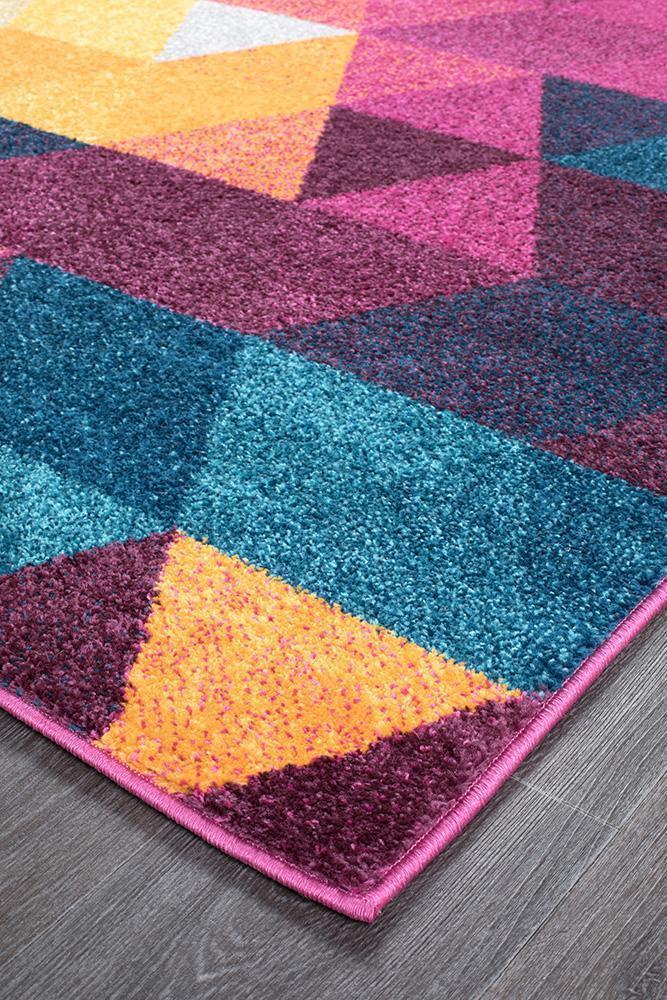 Elements Rug - Multi Triangle.