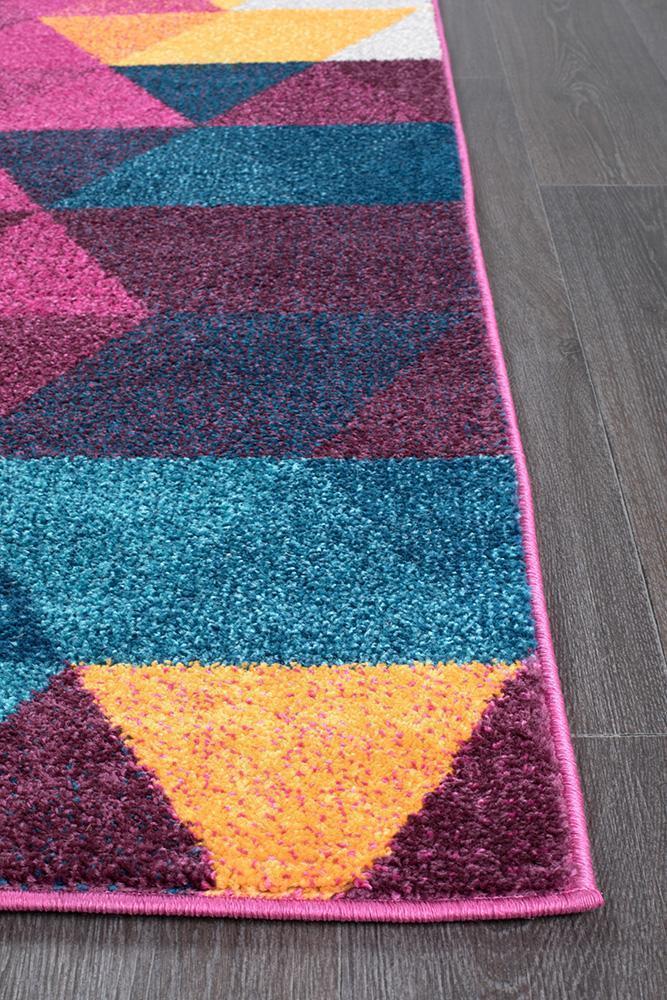 Elements Rug - Multi Triangle.