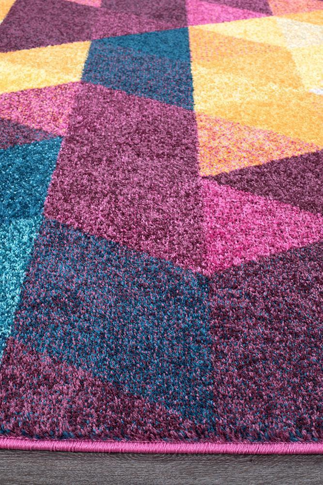 Elements Rug - Multi Triangle.