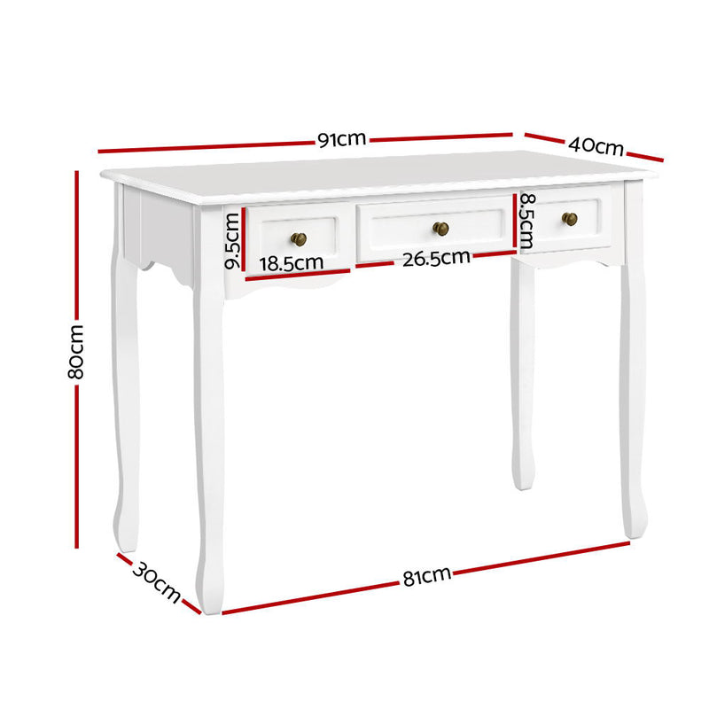 Palestro Console Table - White