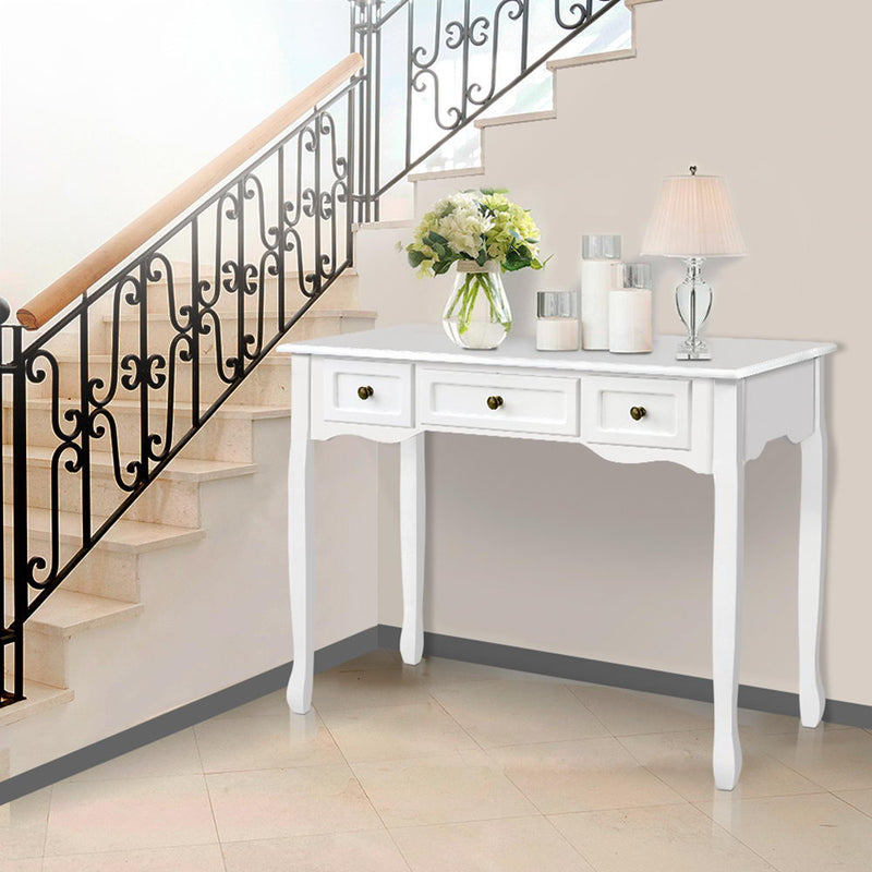 Palestro Console Table - White