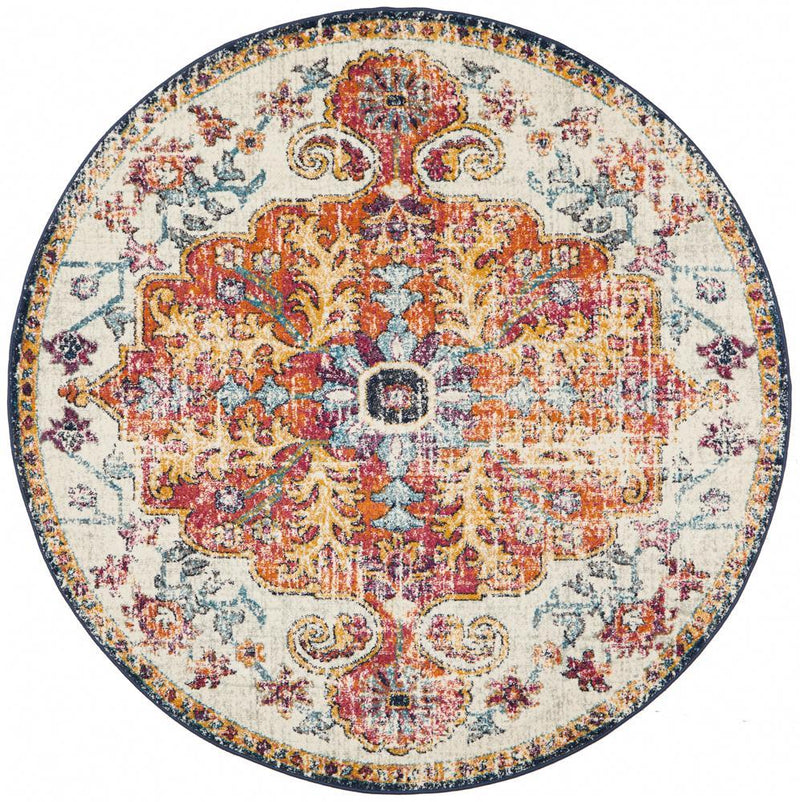 Waken Rug - White Carnival.