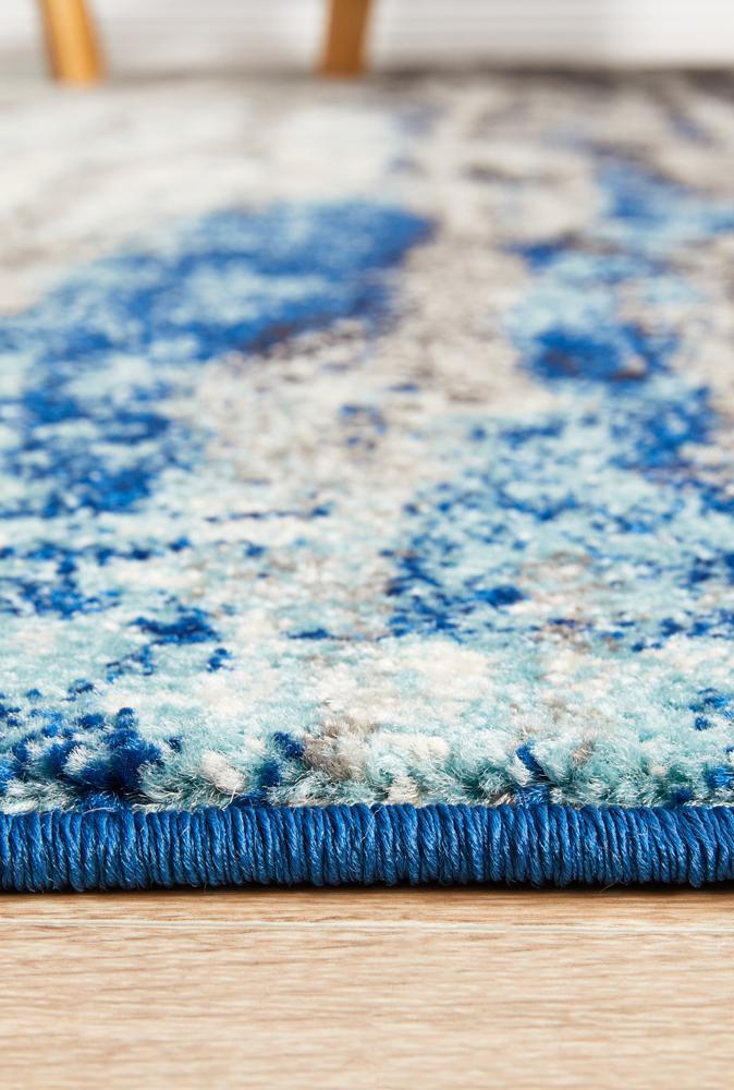 Waken Rug - Blue Transpire.