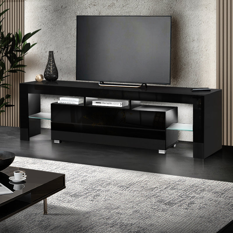 Manhattan 160cm LED TV Unit - Black