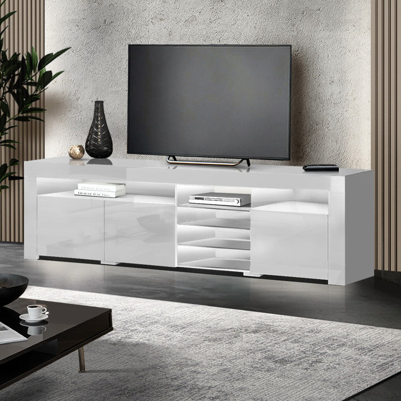 Miami 180cm LED TV Unit - White