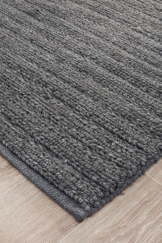 Crop 801 Charcoal Rug.