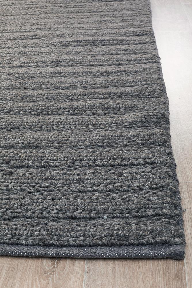 Crop 801 Charcoal Rug.