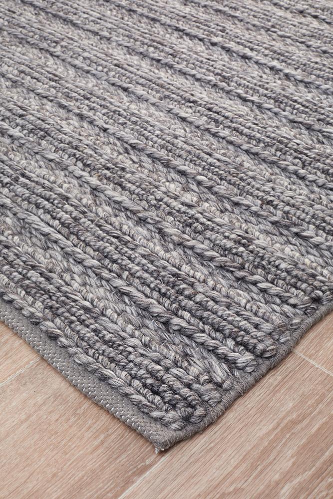 Crop 801 Steel Rug.