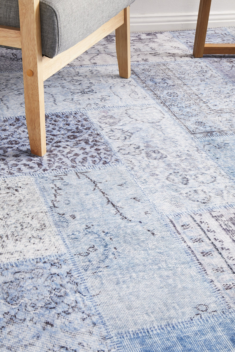 Semblance 121 Denim Rug.