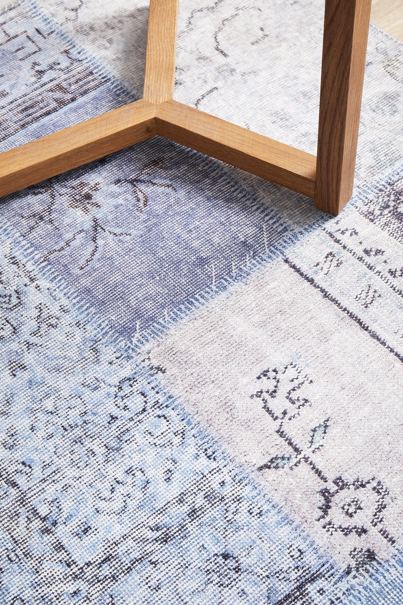 Semblance 121 Denim Rug.