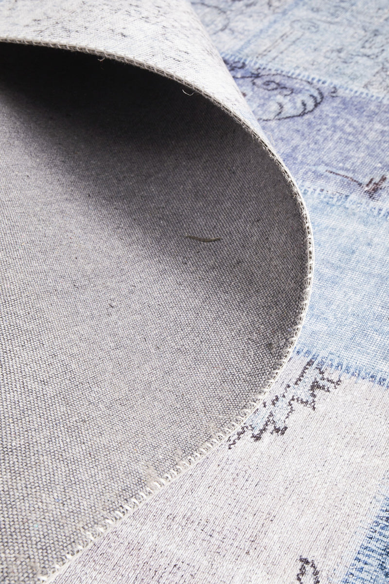 Semblance 121 Denim Rug.