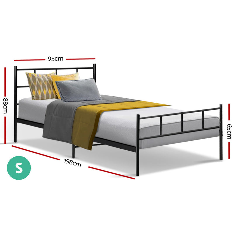 Soul Single Metal Bed Frame