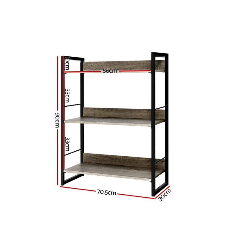 Truax 3 Tier Book Shelf