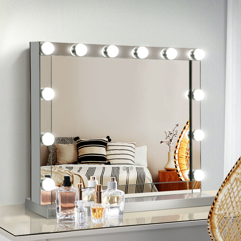 Campile Hollywood Mirror - Silver