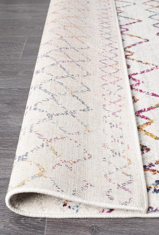 Bayview Nadia Multi Rustic Tribal Runner Rug.