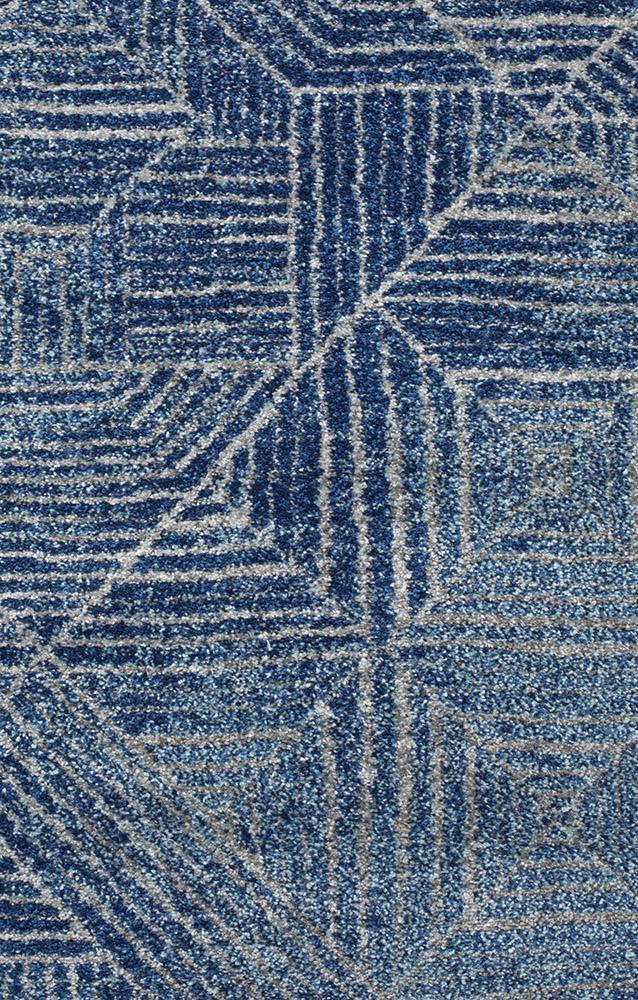 Bayview Kenza Contemporary Navy Rug.