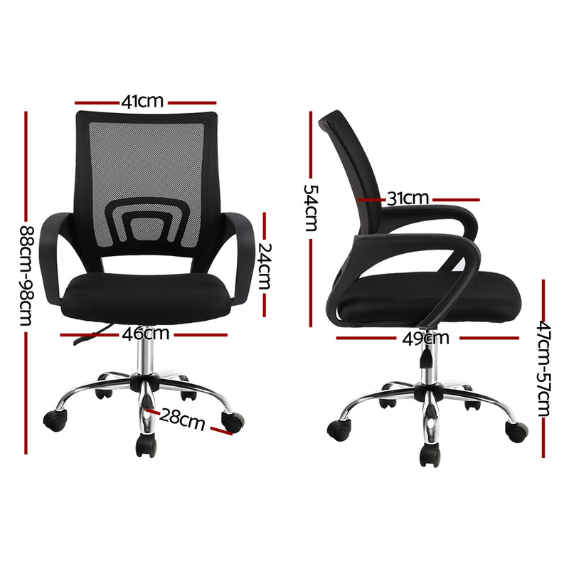 Moestroff Mesh Office Chair - Black