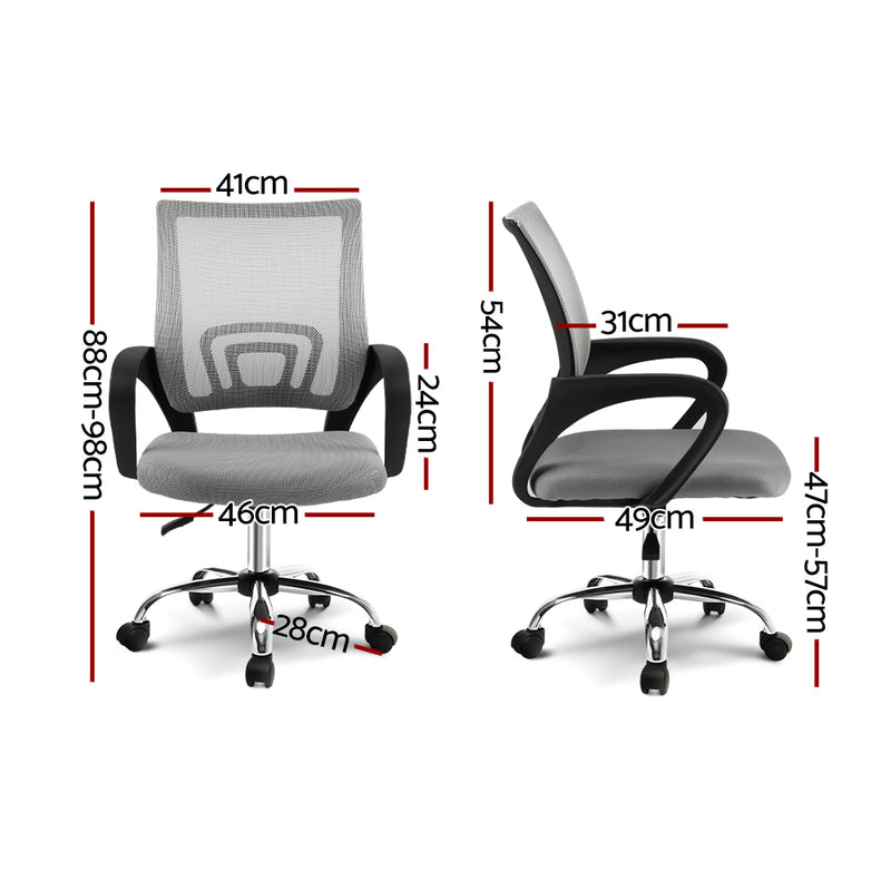 Moestroff Mesh Office Chair - Grey