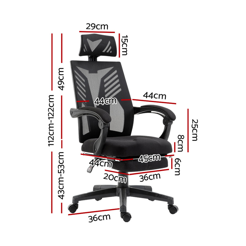 Espoir Gaming Chair - Black