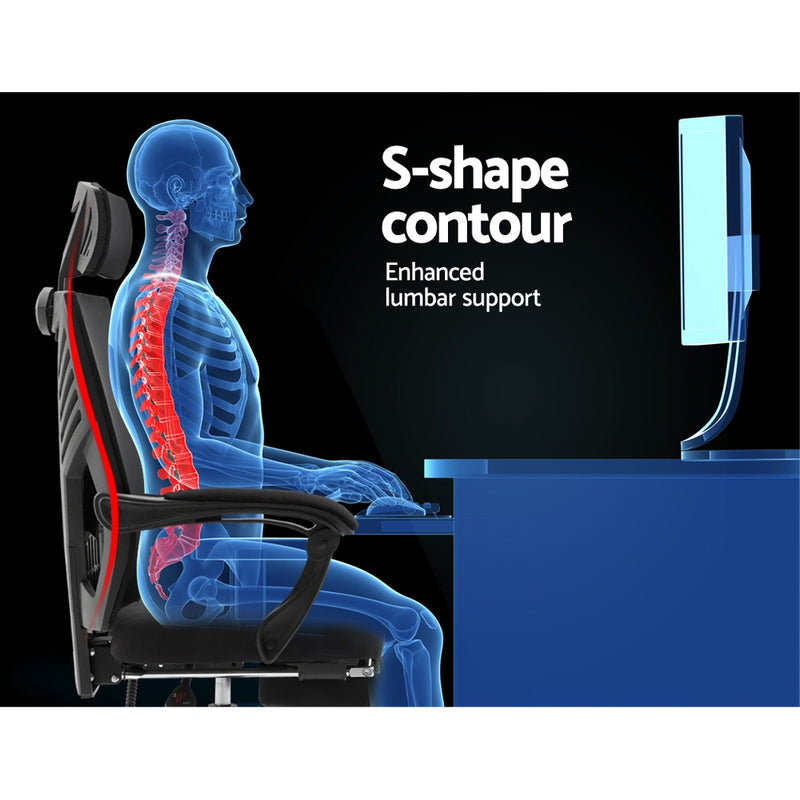 Espoir Gaming Chair - Black