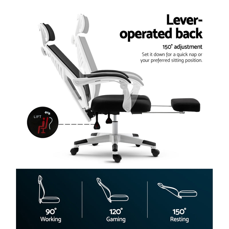 Espoir Gaming Chair - White