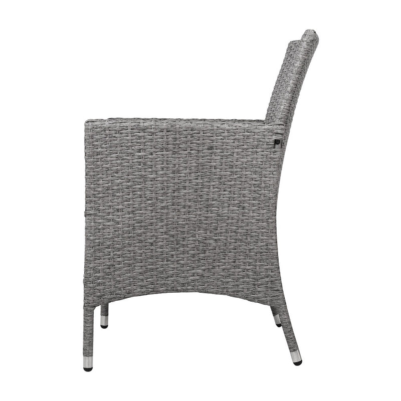 Partelli 3 Piece Outdoor Set - Grey