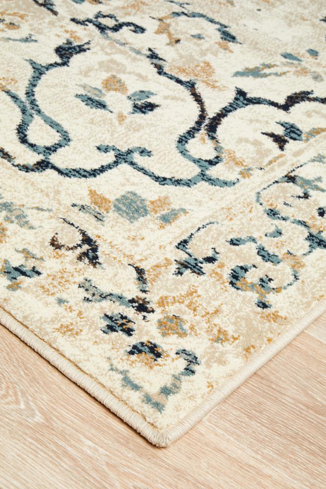 Cambridge Mayfair Stem Bone Rug.