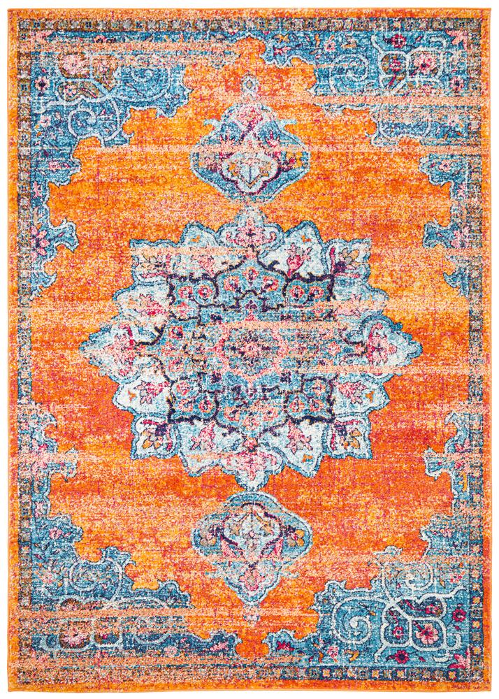 Luminosity 433 Rust Rug.