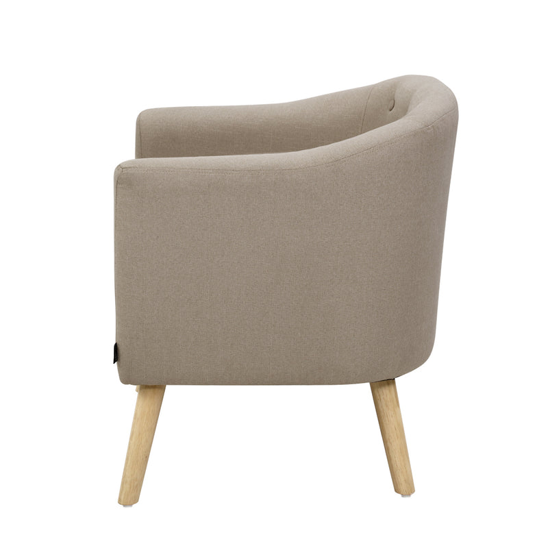 Adora Fabric Armchair - Beige