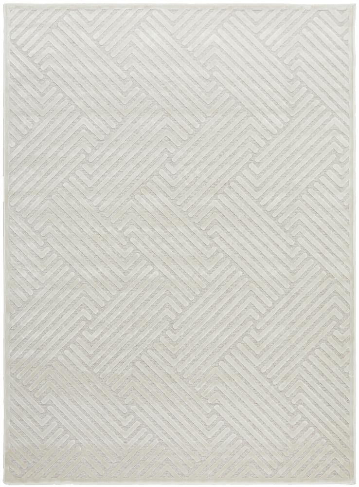 York Cindy Natural White Rug.